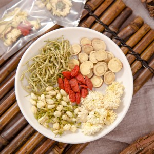 Medicinal & Edible Herbal Tea – Wolfberry Chrysanthemum Honeysuckle Blend | Custom Blends for Global Retail & Hospitalit