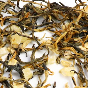 Premium Pineapple Ginger Black Tea Blend | Natural Herbal Formula for Digestive Wellness & Custom Export Solutions
