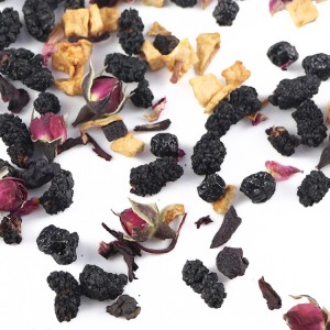 Tisana Premium alla Rosa e Mirtillo - Miscela ricca di antiossidanti per disintossicazione e benessere (personalizzabile)
