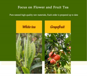 Premium Grapefruit White Herbal Tea – Antioxidant-Rich Blend with Custom Packaging for Global Export