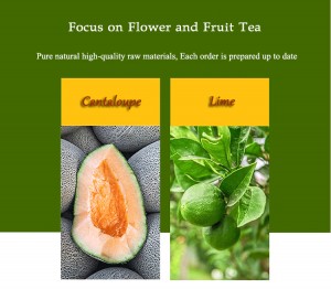 Hami Melon & Lime Herbal Tea Blend – Natural, Customizable, Refreshing Summer Beverage for Global Wholesale