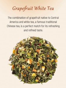 Premium Grapefruit White Herbal Tea – Antioxidant-Rich Blend with Custom Packaging for Global Export