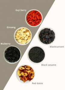 Five-Treasure Medicinal-Food Homologous Herbal Tea: Natural Wellness Blend for Global Markets