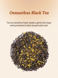 Premium Osmanthus Black Tea | Custom Herbal Formula for Restaurants & Retail | Export-Grade Quality