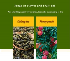 Premium Peach Oolong Tea Blend | Customizable Herbal Tea for Global Export