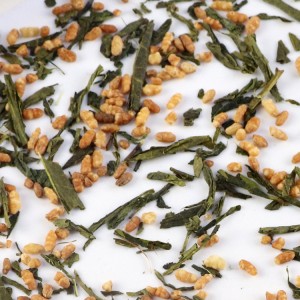 Japanese Genmaicha Sencha: Roasted Brown Rice Green Tea with Traditional Matcha Blend