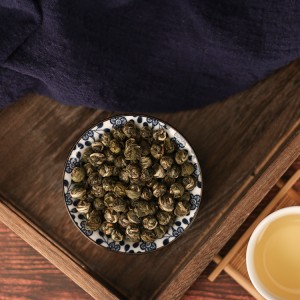 Premium Jasmine Dragon Pearl Green Tea | Customizable Herbal Blend for Bulk Export & Global Retail
