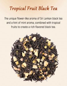Premium Tropical Fruit Black Tea Blend – Custom Herbal Infusion for Global Export