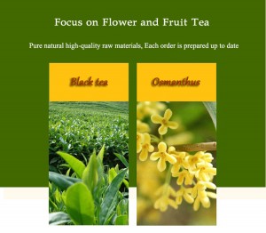 Premium Osmanthus Black Tea | Custom Herbal Formula for Restaurants & Retail | Export-Grade Quality