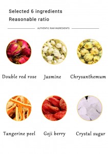 Organic Rose & Jasmine Herbal Tea | Dual Flower Power Blend | Relaxation & Beauty Benefits