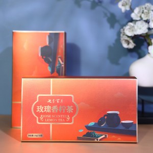 Herbal Harmony Rose Lemon Tea – Premium Functional Tea with Floral & Citrus Notes