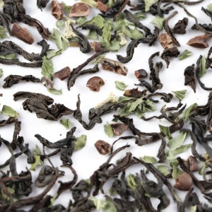 Premium Chocolate Mint Black Tea – Custom Herbal Blend for Restaurants & Retail (200g Bulk Pack)