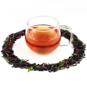 Premium Organic Strawberry Black Tea | Custom Herbal Blend for Restaurants & Retail (Bulk Export)