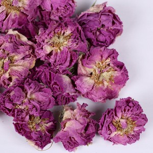Premium French Pink Rose Buds Herbal Tea | Organic Dried Flowers for Infusion, Bulk Wholesale