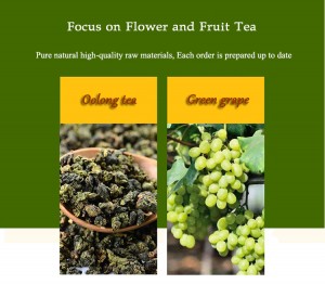 Premium Green Grape Oolong Tea | Custom Herbal Blend for Global Export (Bulk & OEM)