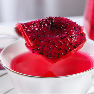 Premium Red Dragon Fruit Slices – Bulk Dehydrated Raw Material for Healthy Beverage & Tea Blends