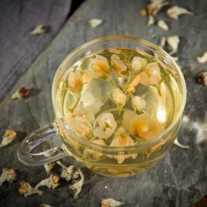 Premium Organic Dried Apple Flower Tea – Bulk Herbal Ingredients for Export
