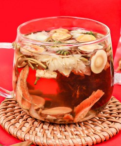 Traditional Dual-Herbal Tea: Loquat Seed & Monk Fruit – Natural Throat Relief & Lung Care