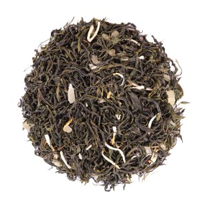 Bergamot Peach Green Tea Blend – Custom Organic Herbal Tea for Relaxation & Wellness