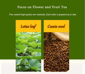 Premium Lotus Leaf & Cassia Seed Herbal Tea | Customizable, Organic, Weight Management & Detox Support